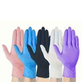 Nitrile PVC Gloves Manufacturer - OEM/ODM Custom Synthetic Nitrile Examination Gloves for Cosmetic Protective