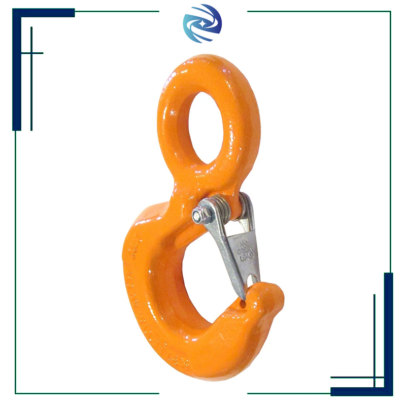 Eye Hook Factory - EN1677 Standard G80 Forged Safety Latch Alloy Steel with Spring Lifting