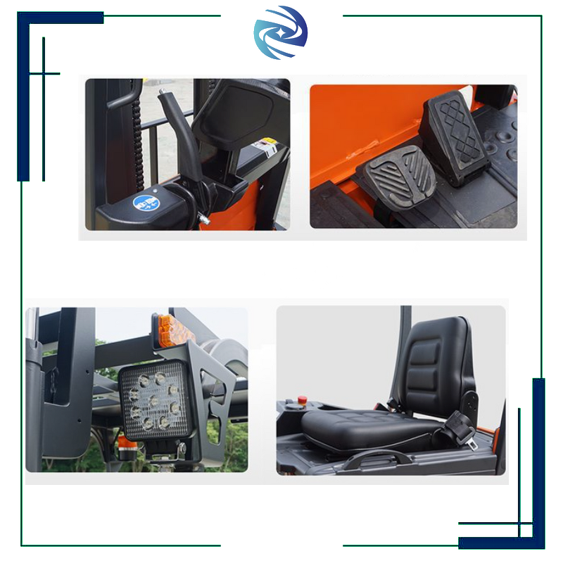 Mini Electric Forklift Manufacturer - Good Quality Efficient 3-Wheel 1.8 Ton Advanced Controller Stable