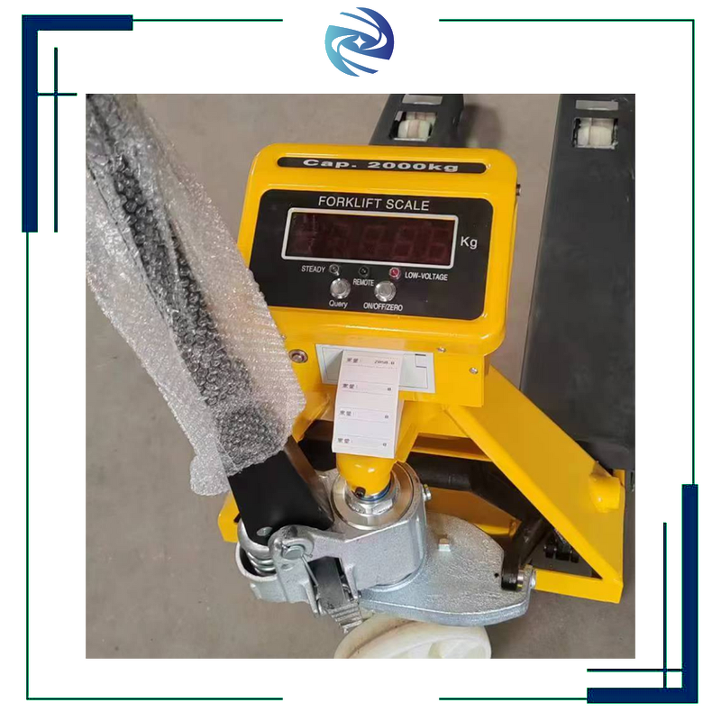 Scale Pallet Jack Factory - CE Upgrade Weighing Printing Label 2T 3T Hydraulic Hand Truck
