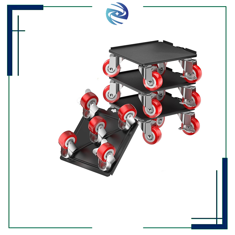 Steel Furniture Mover Kit Manufacturer - Easy-to-Use Four-Wheel Platform Complete Accessories OEM