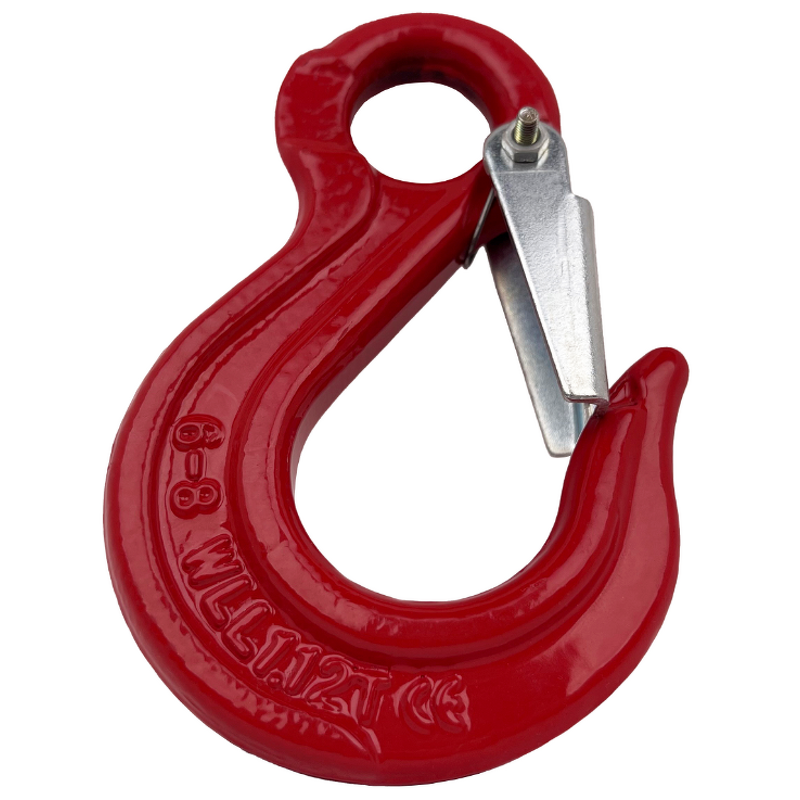 Clevis Slip Hook Manufacturer - Factory Price Durable Red Painted Alloy Steel