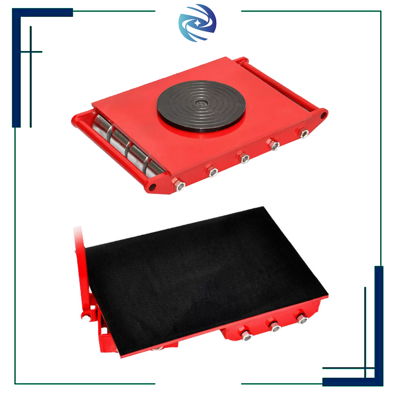 Transportation Steerable Tank Skate Factory - 8 Ton Trolley X Y Accessories Wheels Easy Safe Transport