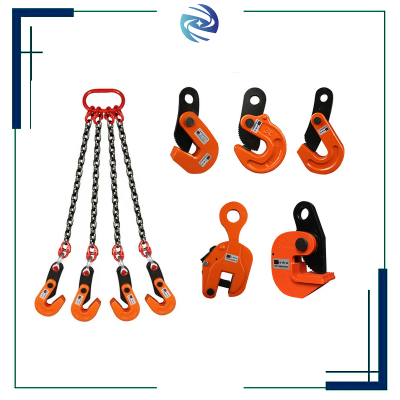 Metal Plate Lifting Clamp Factory - Heavy-Duty Serrated Hardened Steel Pads Industrial Assembly Safe