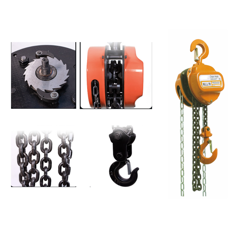 Manual Hand Chain Block Manufacturer - Easy Operation Garage Work Classic Design 1 2 3 4 5 Ton Vt