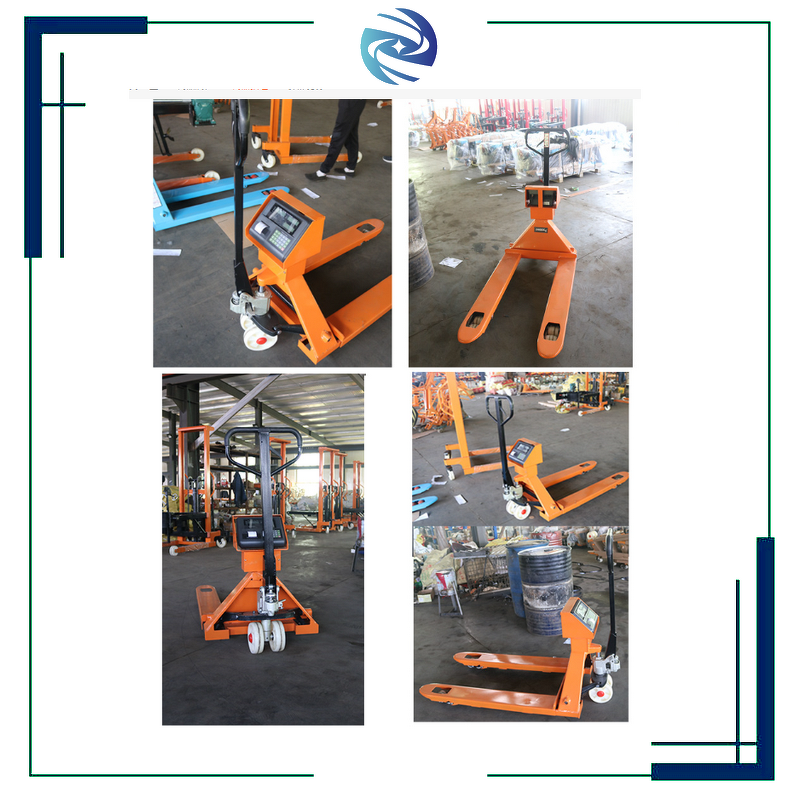 Scale Pallet Jack Factory - 1ton 2ton 3ton Manual Lift with Weighing and Printing Function