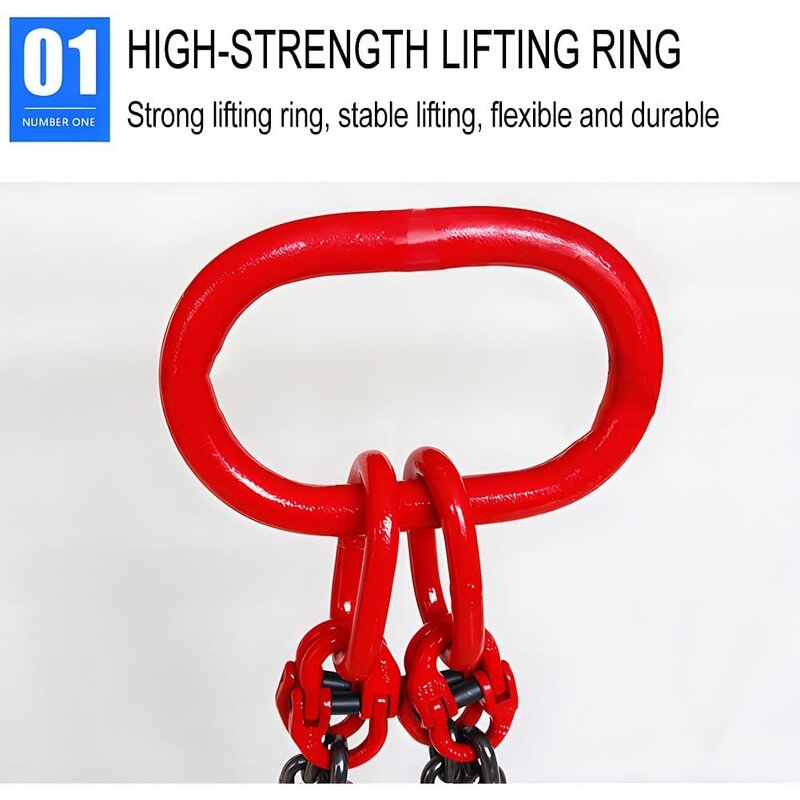 G80 Combined Rigging Manufacturer - Alloy Steel Chain Matched with Various Lifting Rigging Polished