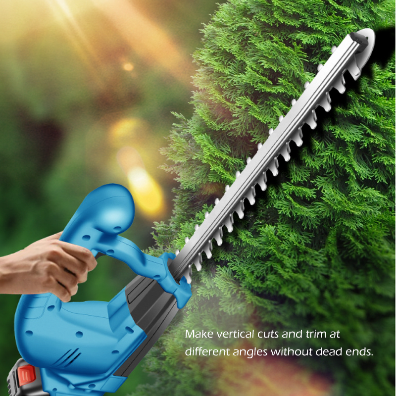 Hedge Trimmer Manufacturer - Lightweight Cordless Combo Battery-Powered Lawn Garden Shrub Grass Shear