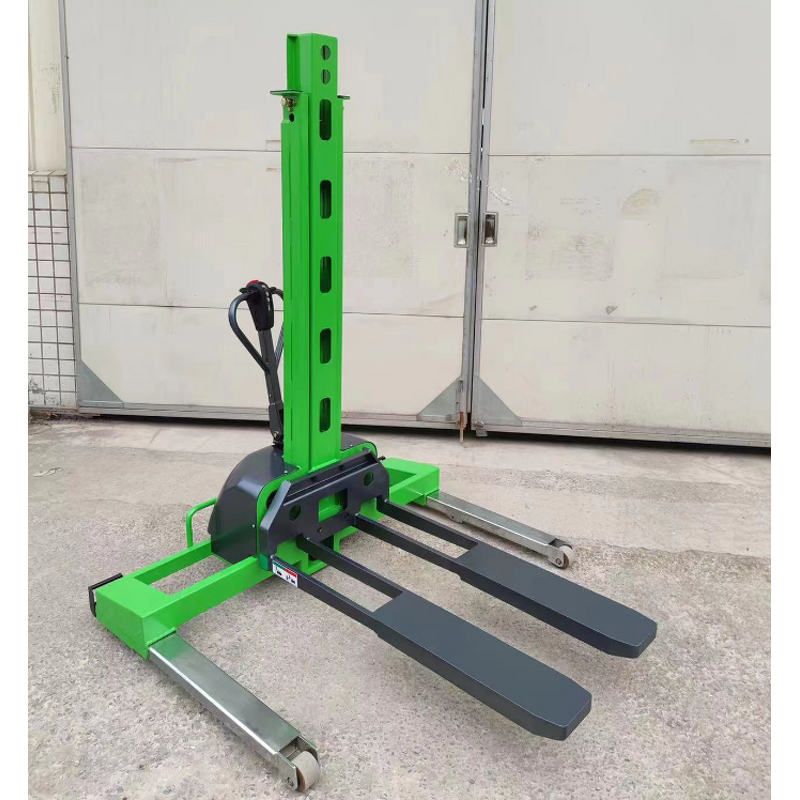 Electric Pallet Stacker Manufacturer - CE 500kg 1000kg Self Loading Mini Semi Electric Forklift
