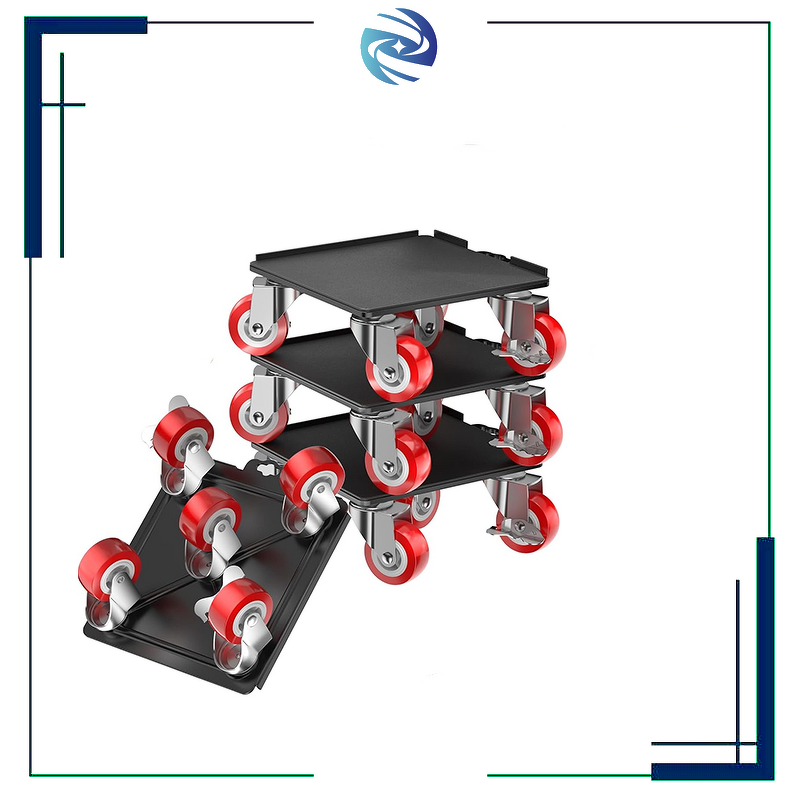 Steel Furniture Mover Kit Manufacturer - Easy-to-Use Four-Wheel Platform Complete Accessories OEM