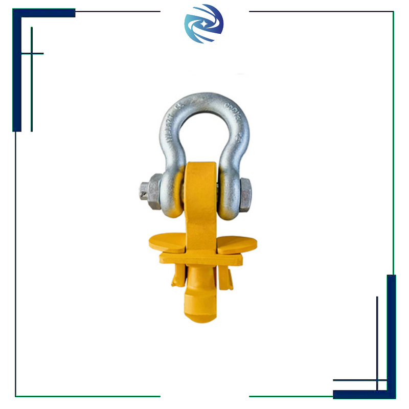 Container Lifting Ring Hook Manufacturer - Heavy Duty Right Lift Angle Load Limit 56Tons Top Lifting