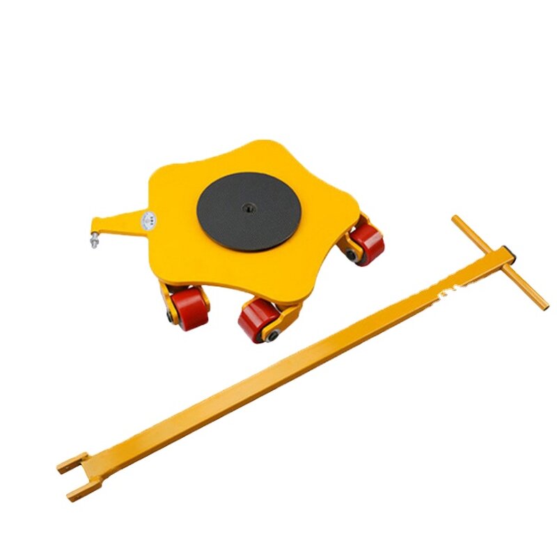 Cargo Moving Roller Factory - New Design 360 Degree Heavy Duty Small Carry Tank Hydraulic Trolley Lift