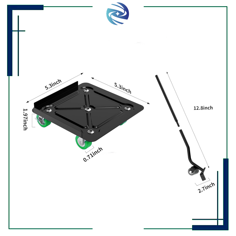 Furniture Mover Dolly Manufacturer - Sturdy with 360 Degree Rotating Wheels for All Floor Types