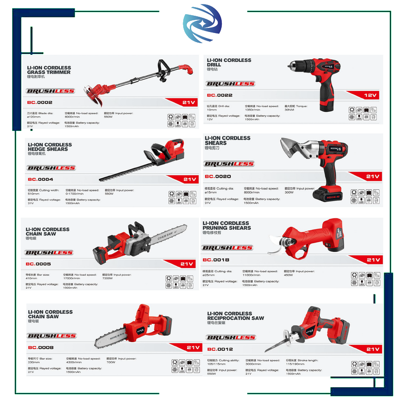 Shrub Hedge Trimmer Factory - 21V Lithium Battery 6-Inch Cordless 2-Stroke Features for DIY Mobile