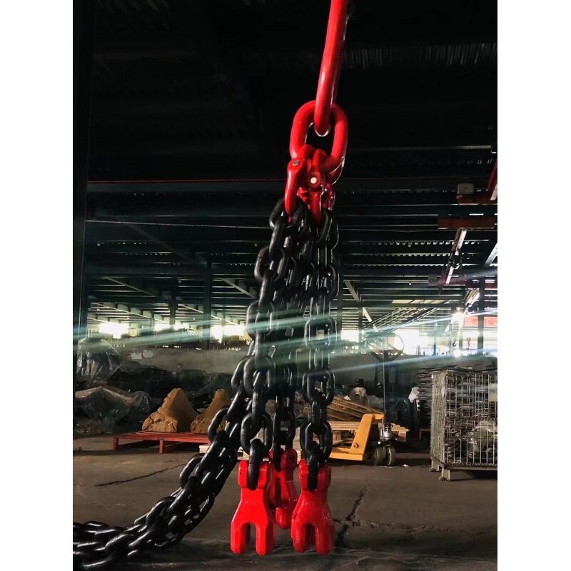G80 Combined Rigging Manufacturer - Alloy Steel Chain Matched with Various Lifting Rigging Polished