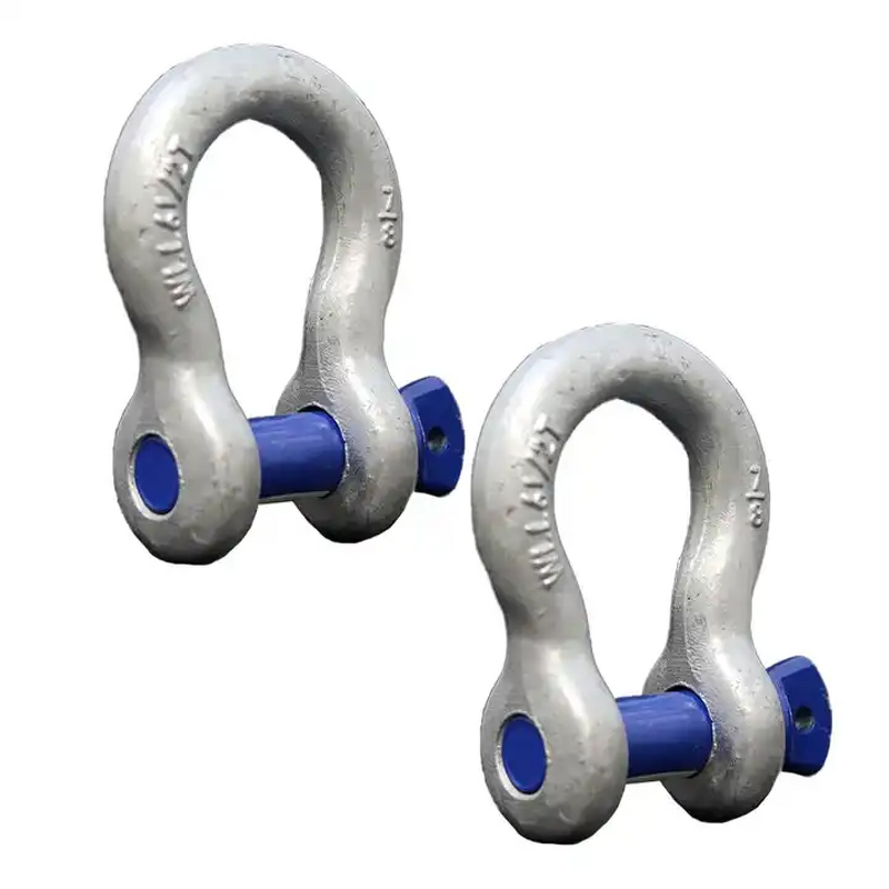 Chain Shackle Manufacturer - Galvanized Tow Anchor Din82101 Horseshoe-shaped Forged Steel Good Price