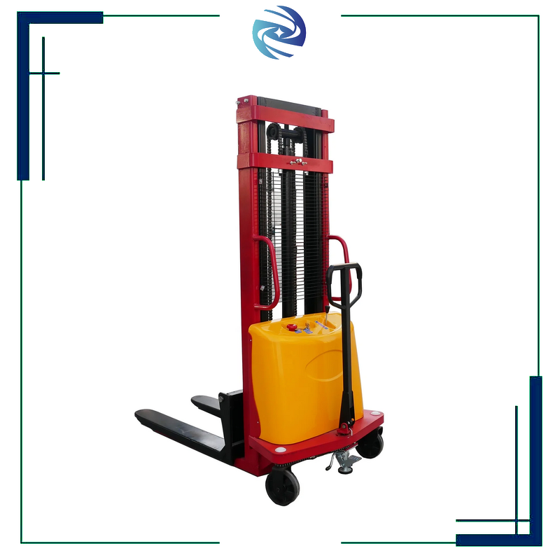 Semi Electric Stacker Factory - Factory Price 1500kg 2000kg 1m 2m 3m Lift Durable Solid Fork