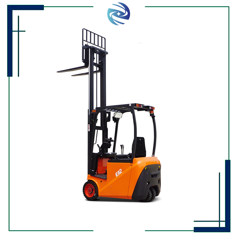 Electric Forklift Truck Factory - Three-pivot Counterbalanced All-electric Three-wheel Rear Drive 1 Ton