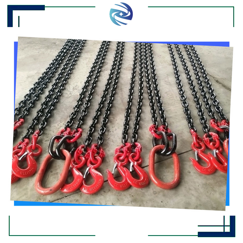 G80 Combined Rigging Manufacturer - Alloy Steel Chain Matched with Various Lifting Rigging Polished