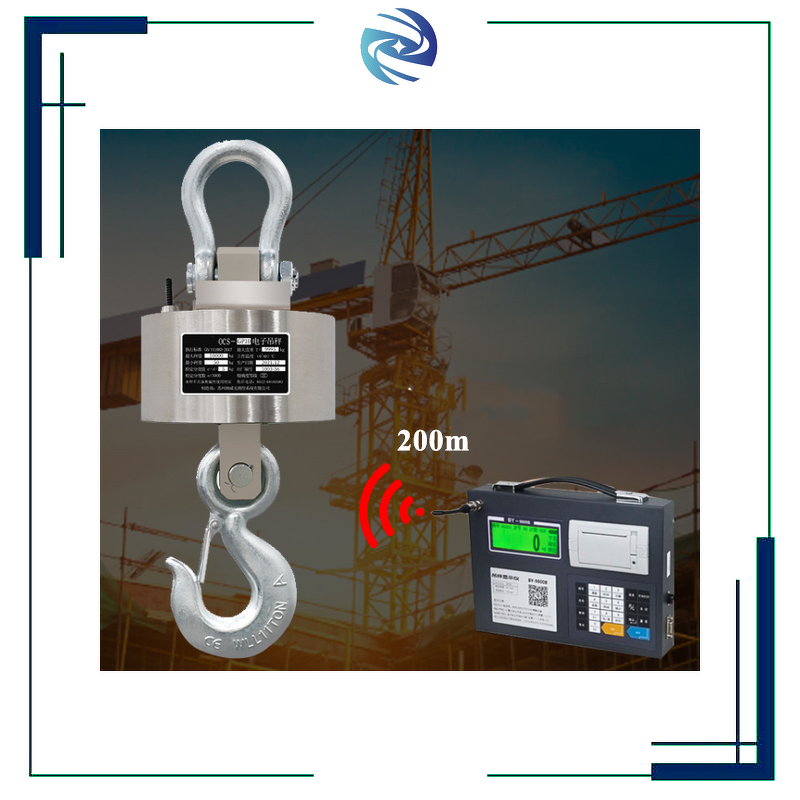 Electronic Hanging Scale Factory - Intelligent Long Battery Life Stable Weight Measurement Steel Hoist