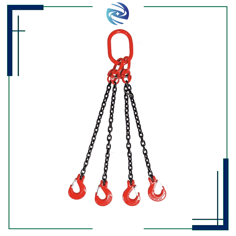 G80 Lifting Combined Rigging Manufacturer - Customizable Four-Leg Heavy Duty 6mm for Lifting