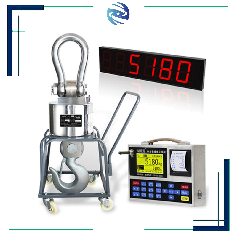Electronic Hanging Scale Factory - Intelligent Long Battery Life Stable Weight Measurement Steel Hoist