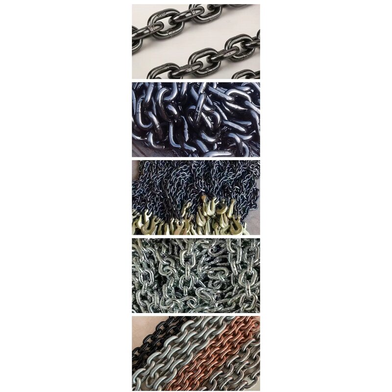 G80 Lifting Chain Factory - High Quality Alloy Steel 20MN2 Various Surface Treatments for Industrial