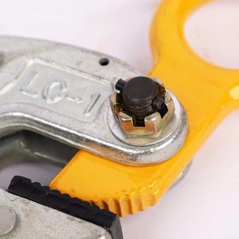 Plate Clamp Factory - 2000kg LC Type Heavy Duty Lifting Horizontal Plate Clamp 2.0t Capacity