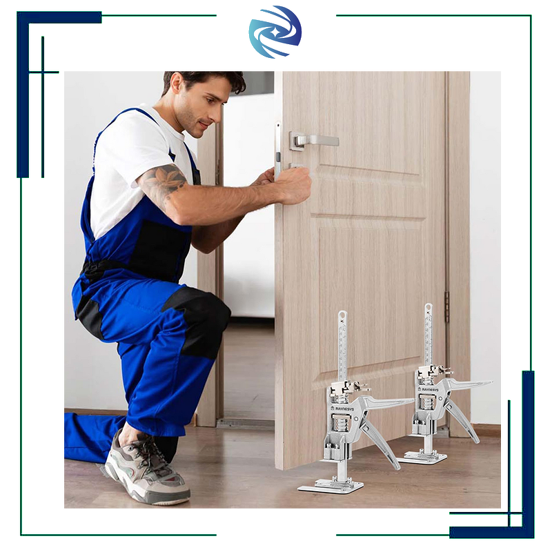 Furniture Lifter Jack Manufacturer - All Metal Manual 12 Inch 440lbs Capacity Dual Mode for Tile Door