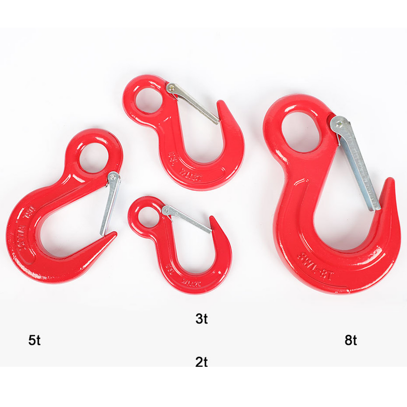 Lifting Eye Hook Manufacturer - Customization G80 Alloy Steel Swivels Hook with Safety Latch