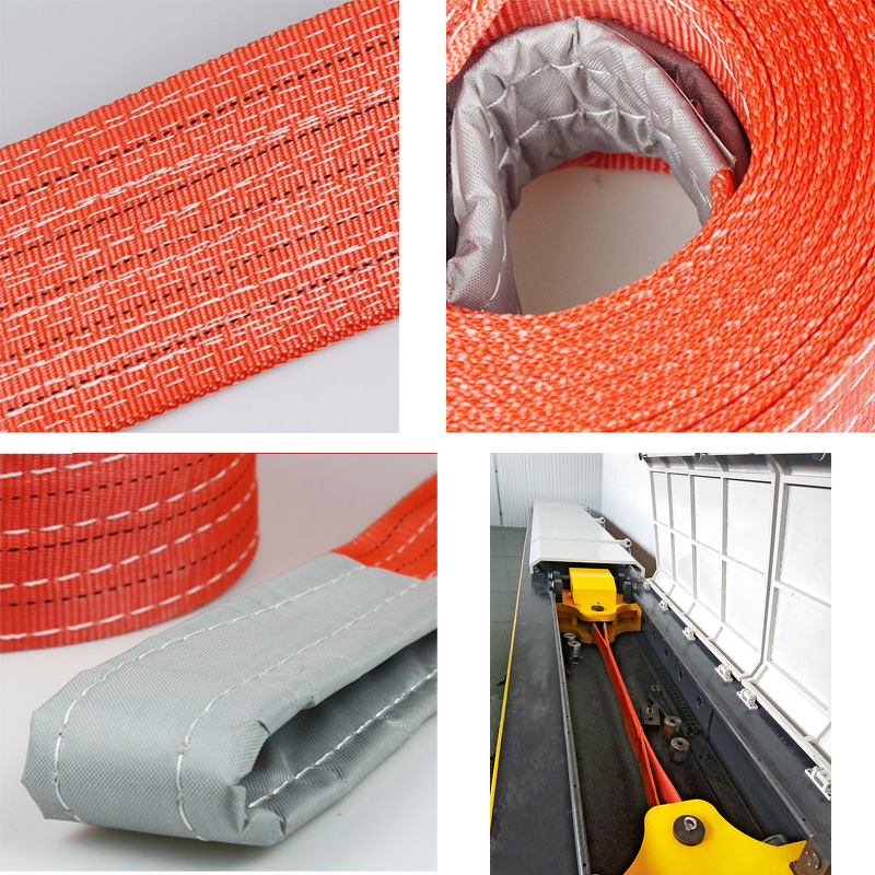 Webbing Sling Manufacturer - 4:1 Flat Customized Polyester Eye Type High Strength for Lifting