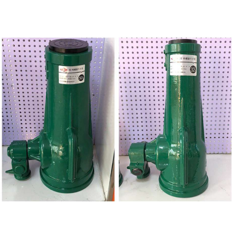 Hydraulic Screw Jack Factory - 3.2T- 50T Easy to Use Heavy Duty Adjustable Pipe Steel Welded for Lifting