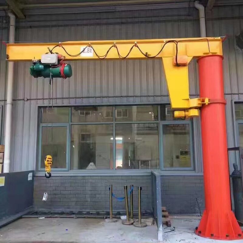 Jib Crane Factory - Full 360 Rotation Heavy-duty Welded Steel Floor Mounted 500kg 1ton 2000lbs