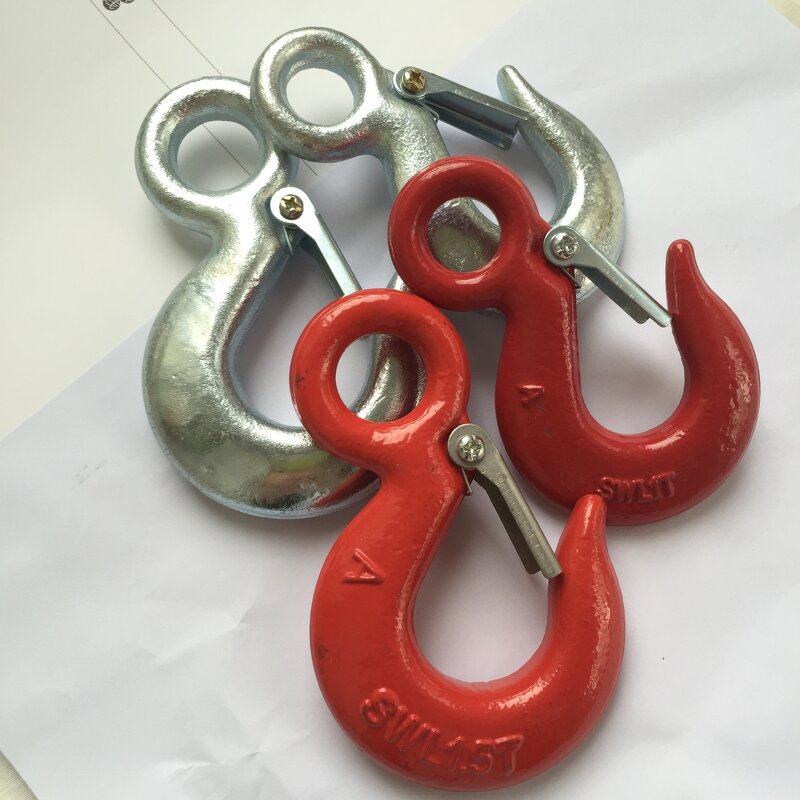 Lifting Eye Hook Manufacturer - Customization G80 Alloy Steel Swivels Hook with Safety Latch