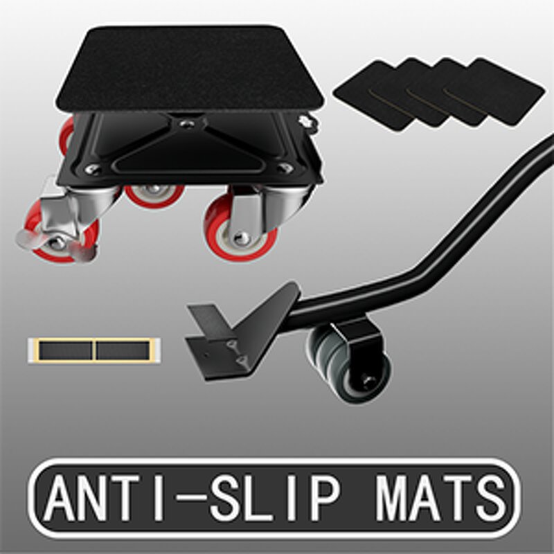 Moving Dolly Manufacturer - Custom Wheel Square Reinforcement Caster and Lifter Set 5 Pcs Furniture