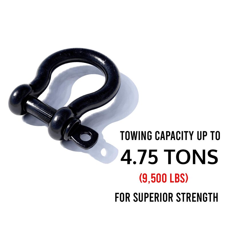 Bow Shackle Manufacturer - 8.5 Galvanized Chain Tow Anchor Din82101 Horseshoe-shaped Forged Steel