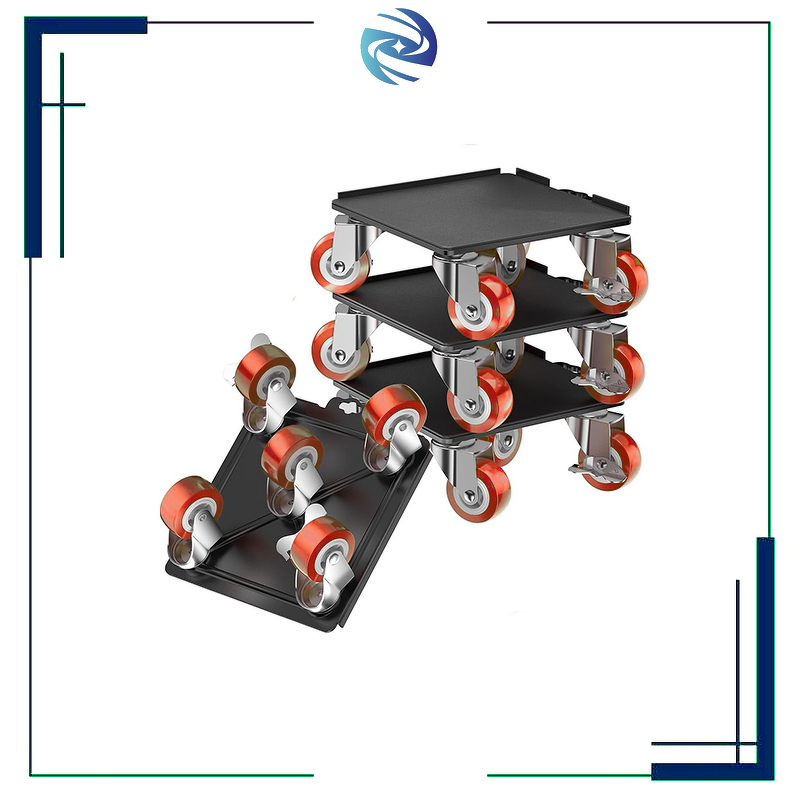 Furniture Mover Dolly Factory - Professional with Sturdy Rubber Wheels Braking System Safe Handling