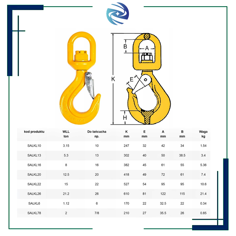 Self-Locking Swivel Hook Manufacturer - Factory Supply G80 Chain Sling Assemblies Overhead Lifting