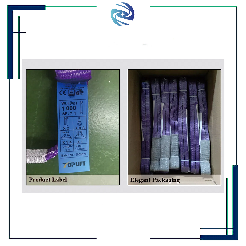 Disability Webbing Sling Factory - Heavy Duty 100% Polyester for Lifting Web Belt Container