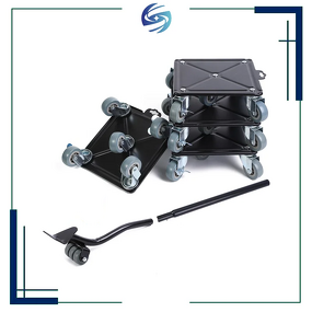 Furniture Mover Dolly Manufacturer - 4 Pack 3300LBS Thickened Steel Panel 4 Wheels Carbon Steel Heavy Duty