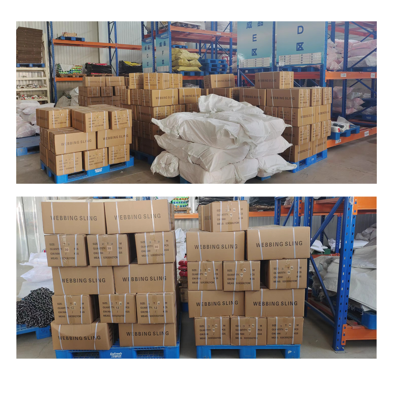 Flat Webbing Sling Factory - 3Ton 3M Customized Size 4:1 Polyester Eye Type High Strength