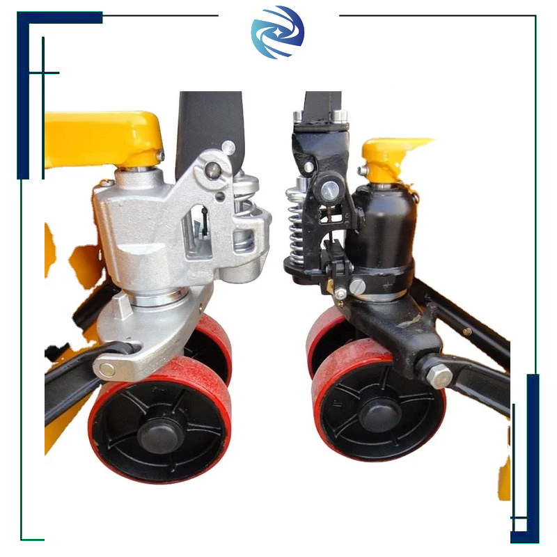 Manual Pallet Jack Manufacturer - 5 Ton Capacity Hydraulic Hand Truck Orange Forklift Lifting