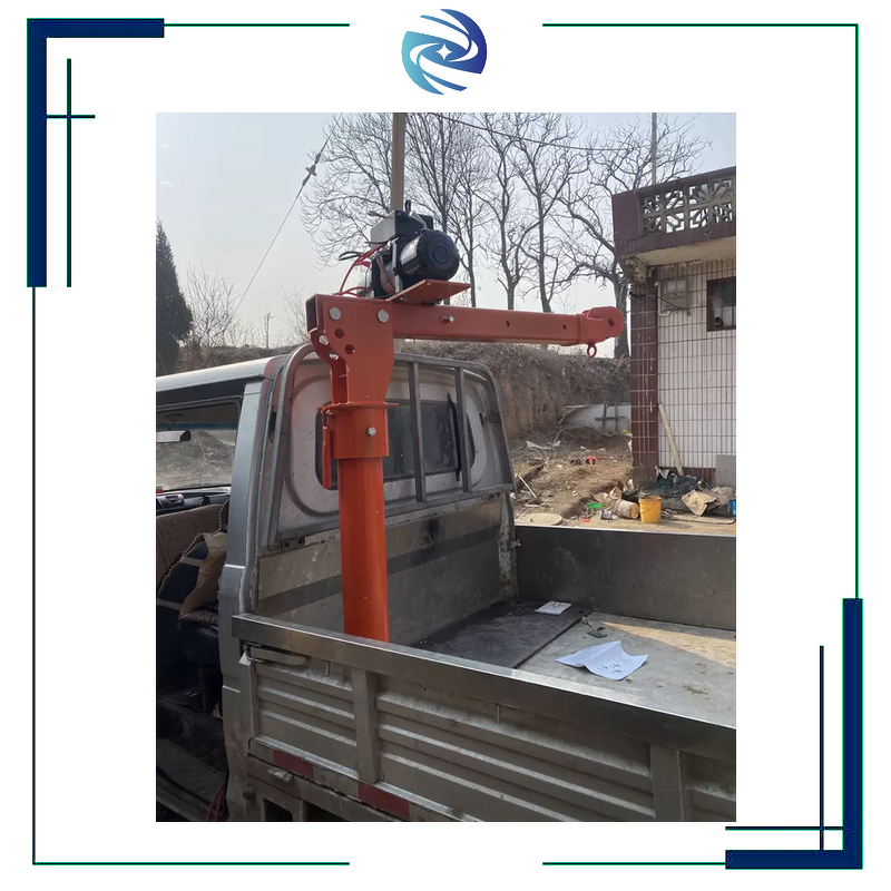Vehicle-mounted Crane Manufacturer - 12v Winch 500kg - 1 Ton Small Electric Hoist Jib Crane