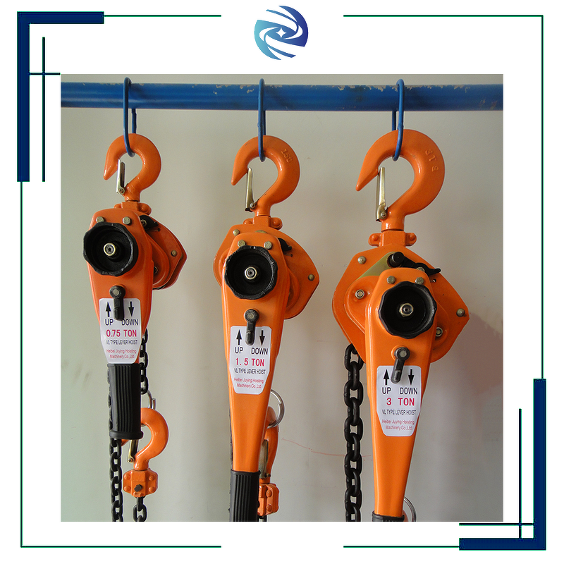 G80 Chain Hoist Factory - Safe Manual Pully Block 0.75T 1.5T 3T G80 Block VT VL Type Lever