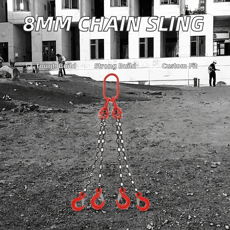 G80 Lifting Combined Rigging Manufacturer - Customizable Four-Leg Heavy Duty 6mm for Lifting