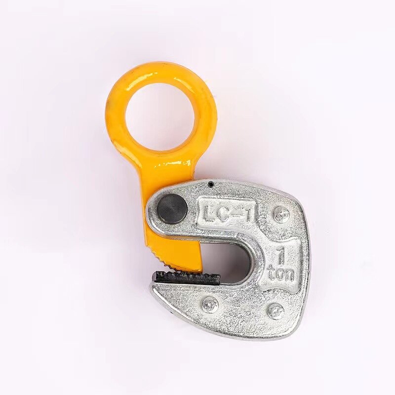 Plate Clamp Factory - 2000kg LC Type Heavy Duty Lifting Horizontal Plate Clamp 2.0t Capacity
