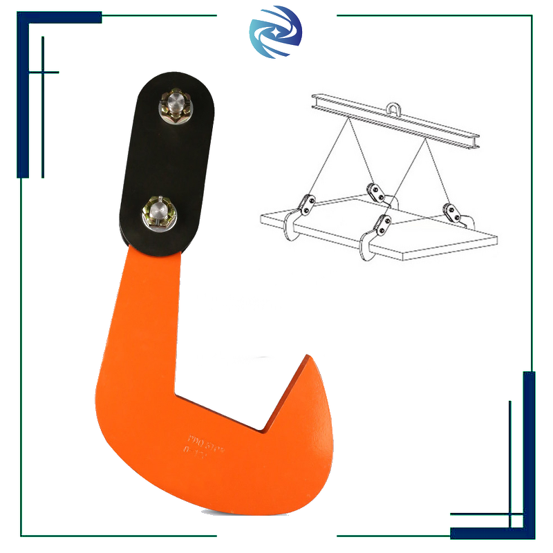 Steel Plate Clamp Manufacturer - 1-10 Ton Industrial for Vertical Lifting and Turning of Sheet Metal