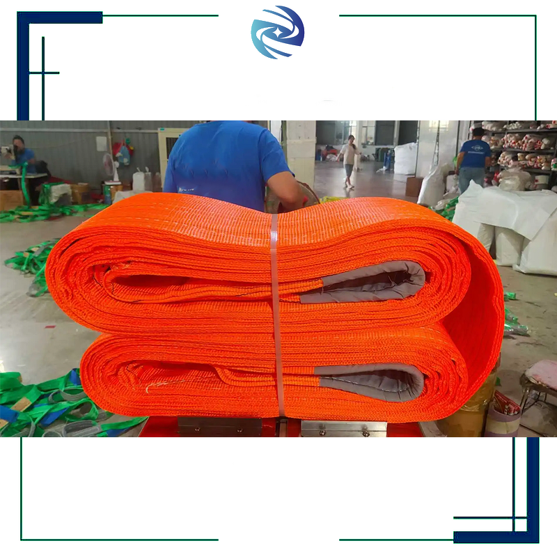 Disability Webbing Sling Factory - Heavy Duty 100% Polyester for Lifting Web Belt Container