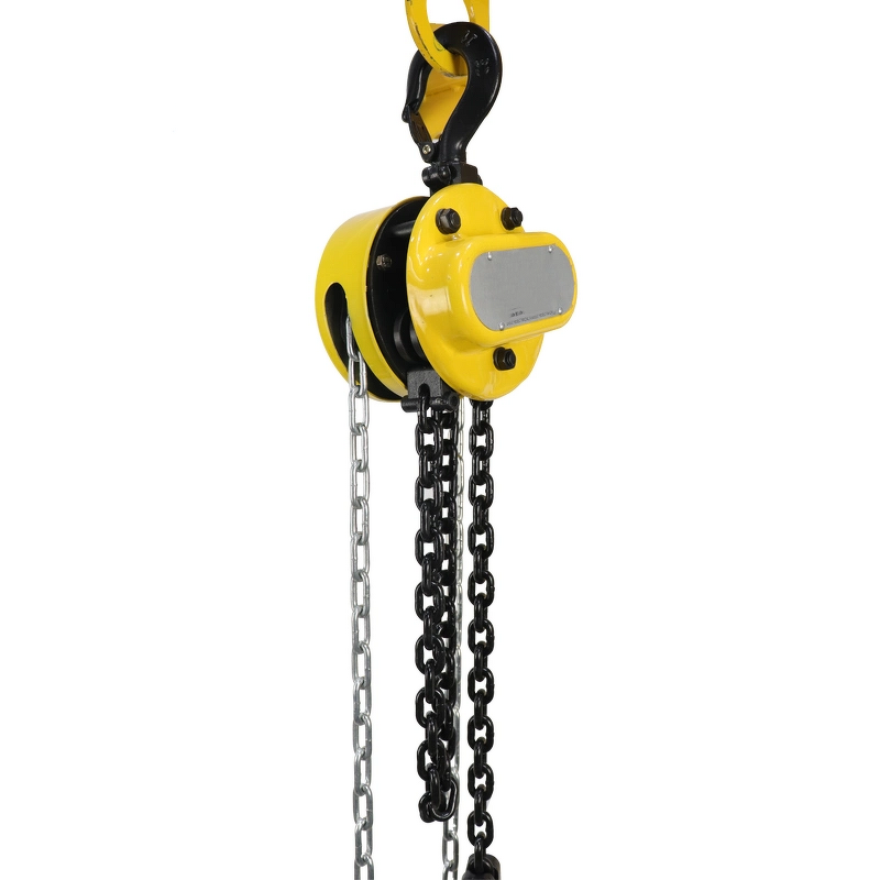 Hand Chain Hoist Manufacturer - 2T 3M HS-C Durable Round Hand Crank 3/5/10 Ton Mini Chain Block