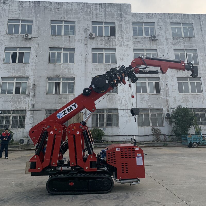 Spider Crane Manufacturer - OEM/ODM Custom Hydraulic Crawler Spider Crane with Telescopic Outrigger Mini Mobile